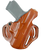 DeSantis Gunhide 001TA0XZ0 Thumb Break Scabbard OWB Tan Leather Belt Slide Fits Springfield Echelon Right Hand