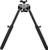 Warne Vapor Bipod Picatinny - Aluminum 7.1"-10.5" Black