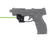 Viridian 9120093  E-Series Fits Taurus TX22 Green Laser Black Polymer Trigger Guard Mount