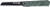 Crkt Zephyr 3.22" Plain Edge - Green/white G10 Liner Lock