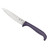 Spyderco K20SPR Counter Puppy  3.48" Fixed Serrated 7Cr17MoV SS Blade Purple Plastic Handle
