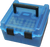 MTM Case-Gard R100MAG24 Deluxe Ammo Box  Blue Polypropylene 100rd