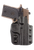 DeSantis Gunhide D94KA1RZ0 Cazzuto  OWB Black Kydex Paddle Fits S&W M&P 9 Shield EZ Right Hand