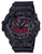GSHOCK ga700BBR1ACR  ANALOG DIGITAL BLK/RED