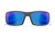 Wiley X SSTWI09 Twisted  M/L Blue Mirror Lens Polycarbonate Matte Gray Frame