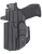 C&G Holsters 1214100 Covert  IWB Black Kydex Belt Clip Fits Walther PDP 4" Right Hand