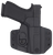 C&G Holsters 0060100 Covert  OWB Black Kydex Belt Loop Glock 43/43X/MOS