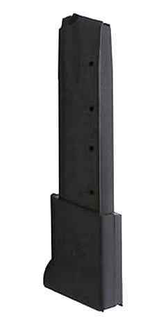 This is a CZ magazine for the 75 40 s&w, extended 16 round capacity, made by CZ.