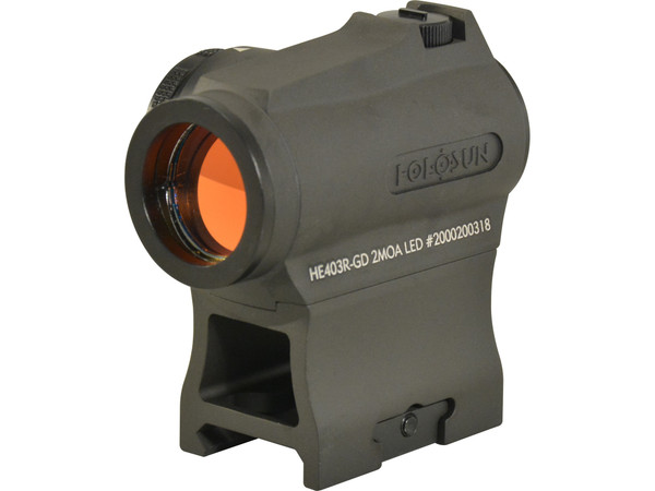 Holosun Classic Micro GOLD Dot 2MOA Shake Awake