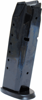 This is a factory Smith & Wesson magazine for the M&P 40 s&w, 15 round capacity.