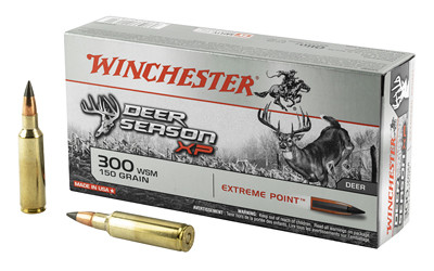 Winchester Ammunition Polymer Tip Deer Season XP 300 Winchester Short Magnum X300SDS