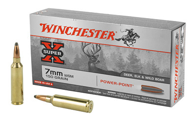 Winchester Ammunition Pointed Soft Point Super-X 7mm WSM X7MMWSM