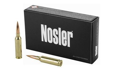 NOSLER Boat Tail Hollow Point RDF HPBT 6mm Creedmoor 60135