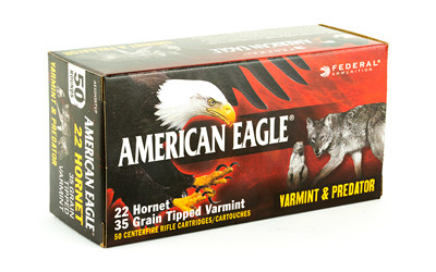 Federal Polymer Tip American Eagle 22 Hornet AE22H35TVP