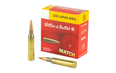 Sellier & Bellot Boat Tail Hollow Point Match 338 Lapua SB338LMB