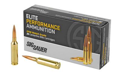 Sig Sauer Open Tip Match EMG 6MM Creedmoor E6MMCM2-20