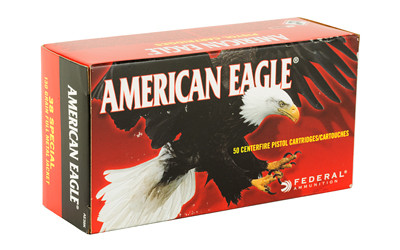 Federal Ammunition - 38SP - 130 Grain FMJ - 50 Rounds/Box - AE38K