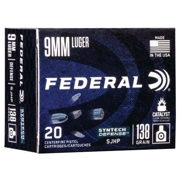 Federal - 9mm - S9SJT1