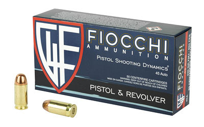 Fiocchi Ammunition - 45AP  - 230 Grain - 50 Rounds Per Box - 45A500