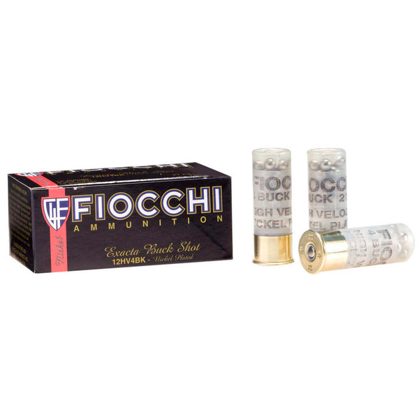Fiocchi - 12 Gauge - 12HV4BK