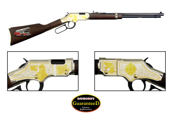 Henry Repeating Arms Rifle: Lever Action - Golden Boy - 22LR - H004FM