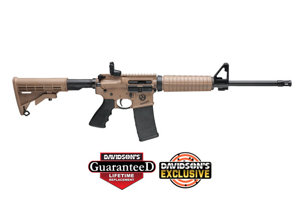 Ruger Rifle - AR-556 - 5.56 NATO|223 - Davidson's Dark Earth - 8503-RUG
