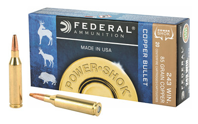 Federal Copper  - PowerShok - 243 Winchester - 24385LFA