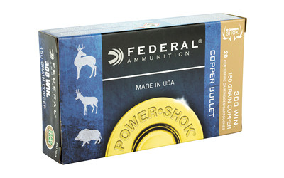 Federal Copper  - PowerShok - 308 Winchester - 308150LFA