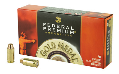 Federal Full Metal Jacket Semi Wadcutter  - Gold Medal - 45 ACP - GM45B