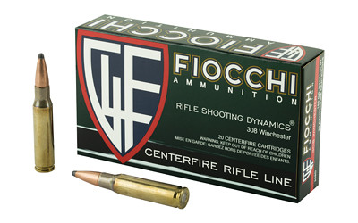 Fiocchi Ammunition InterLock  - Fiocchi Rifle - 308 Winchester - 308D