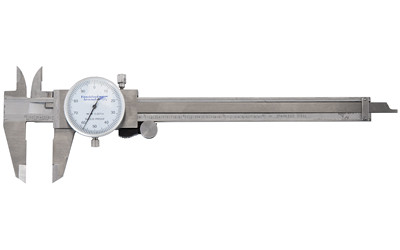 Frankford Arsenal  Dial Caliper Silver Multi-Caliber Stainless Steel  516503