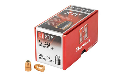 Hornady XTP   38 Caliber .357 125Gr.  35710