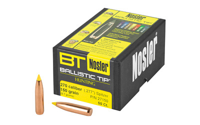 NOSLER Ballistic Tip  - Ballistic Tip - 270 Caliber - 27150