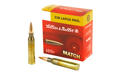 Sellier & Bellot Boat Tail Hollow Point  - Match - 338 Lapua - SB338LMA