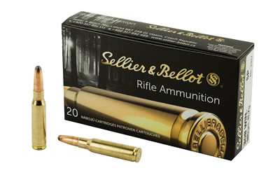 Sellier & Bellot Soft Point  - Rifle - 308 Winchester - SB308C