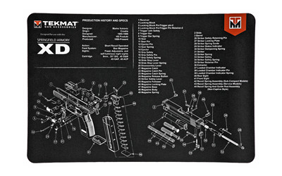 TekMat Mat  - Springfield XD -  R17-XD