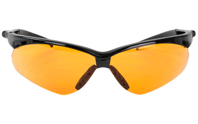 Walker's CROSSHAIR SPORT SHOOTING GLASSES - AMBER LENS, BLACK FRAME  GWP-SGL-AMB