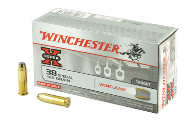 Winchester Ammunition Jacketed Flat Point WinClean  - Super-X - 38 Special - WC381