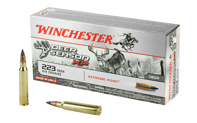 Winchester Ammunition Polymer Tip  - Deer Season XP - 223 Remington - X223DS