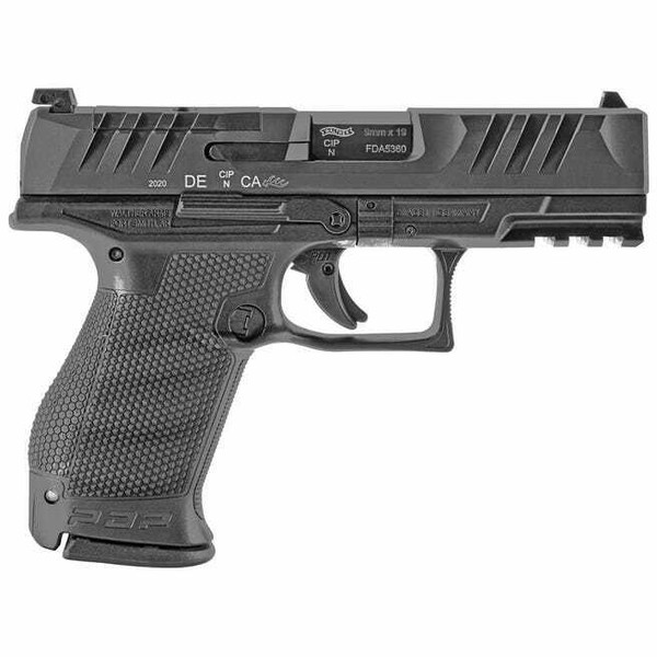 Walther Arms Pdp, Wal 2854686 Pdp 9mm 4in Compact  Opt Rdy  10rd