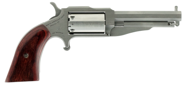 Na "the Earl" Mini-revolver - Combo .22LR/.22WMR 3" SS Wood