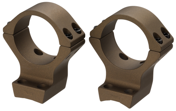 Bg X-lock Mounts 1" Low - 2-pc Burnt Bronze For X-bolt