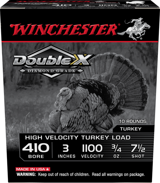 Win Ammo Double-x .410 3" - Diamond Grade 3/4oz #7.5 10-pk