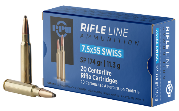 Ppu Metric Rifle, Ppu Pp7SS       7.5x55swiss 174 Sp           20/10