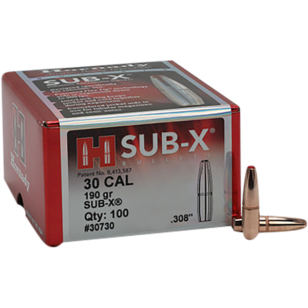 Hornady Bullets 30 Cal .308 - 190gr. Subsonic
