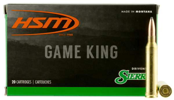 Hsm Ammo 7mm Rem Mag 175gr. - Sbt Sierra Game King 20-pack