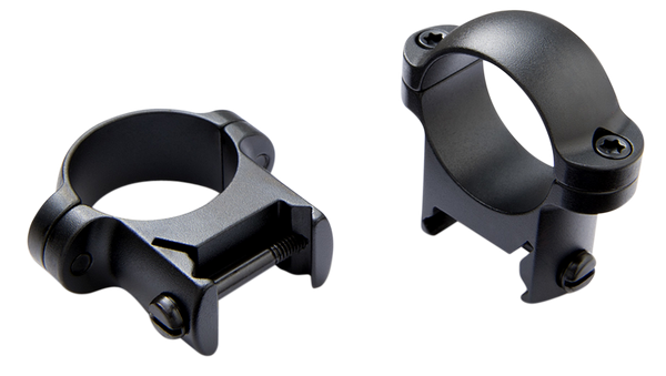 Burris Zee Rings 1" High - Steel Gloss
