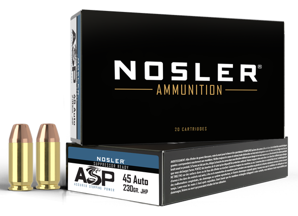 Nosler Match Grade, Nos 51284 Match Hg 45ACP  230 JHP            50/10