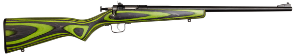 Crickett Crickett, Crick Ksa2231    Black/green Laminate Blue 22LR