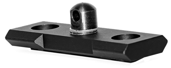 Grovtec Bipod Stud Mt M-LOK - 2.3" Aluminum Black